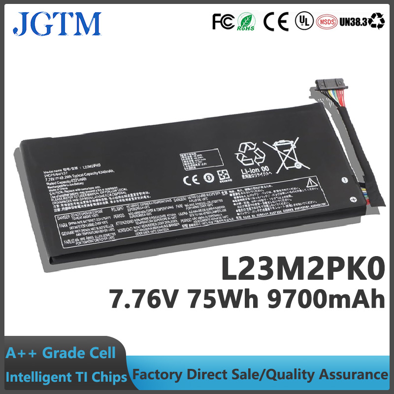 Pc Gaming Lenovo - Substituição de bateria l23m2pk0 para lenovo