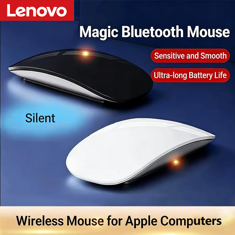 Pc Gaming Lenovo - Mouse Bluetooth Sem Fio Lenovo Multi-Touch