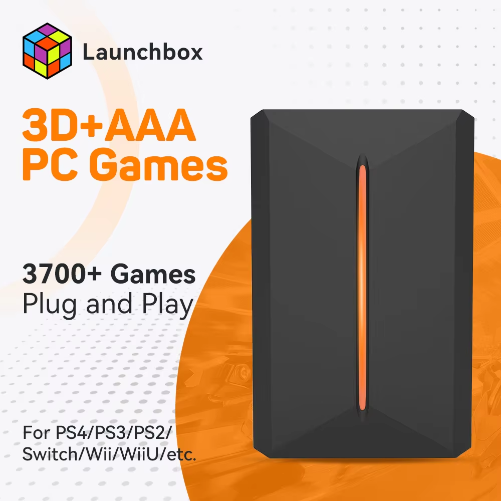 Pc Gaming Aaa - Disco Rígido para Jogos Launchbox 500G