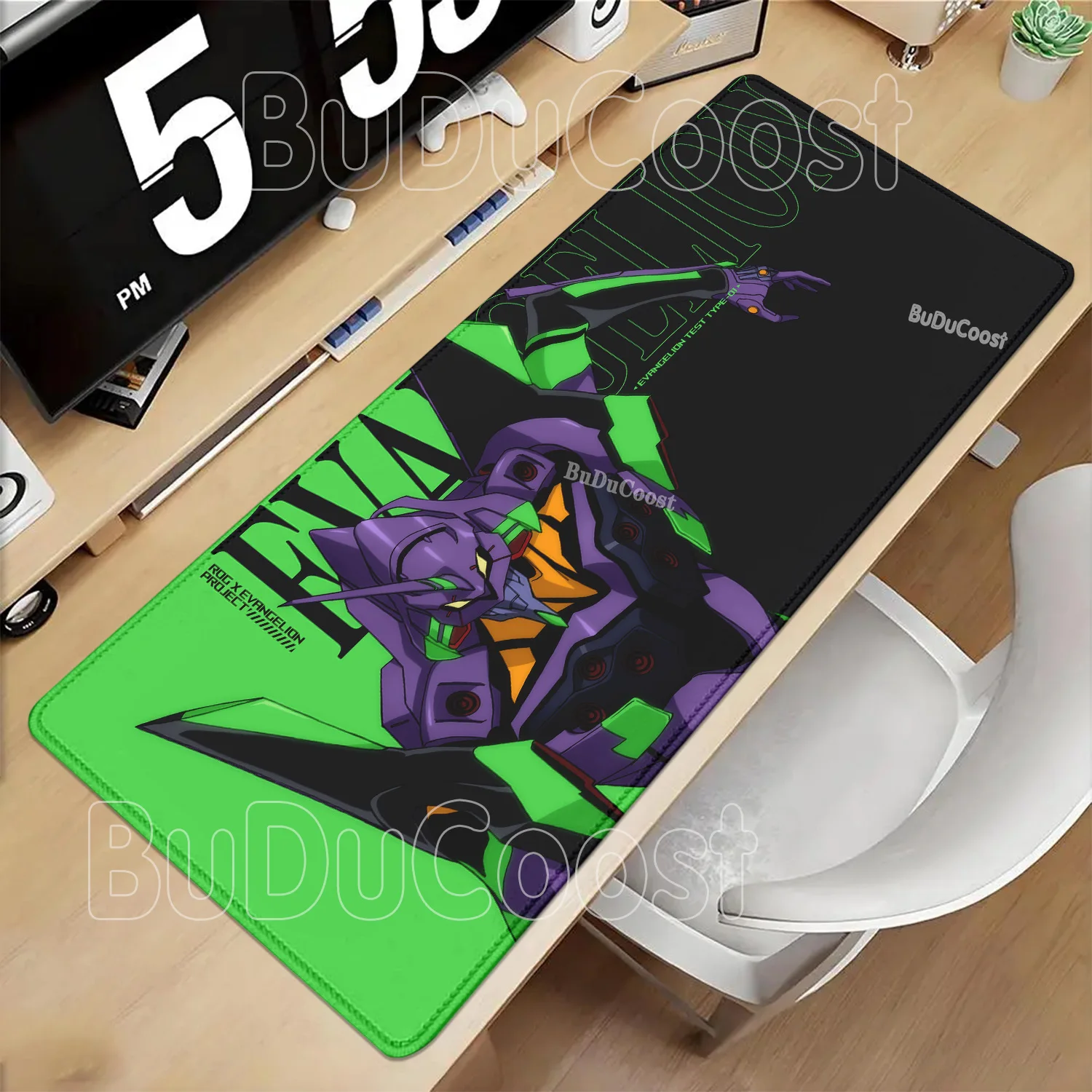 Pc Gaming Evangelion - Tapete de Rato Grande Evangelion EVA