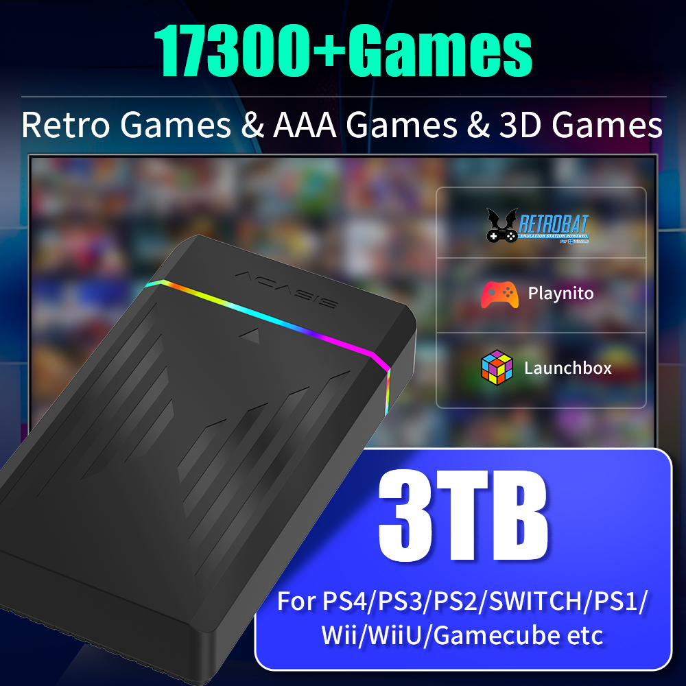 Pc Gaming Aaa - Console de Jogos Retro JMachen 3