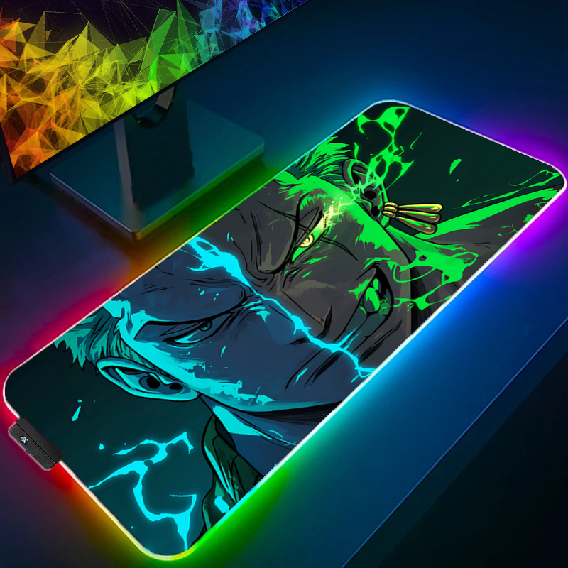 Pc Gaming Nzxt - Uma peça zoro mouse pad rgb