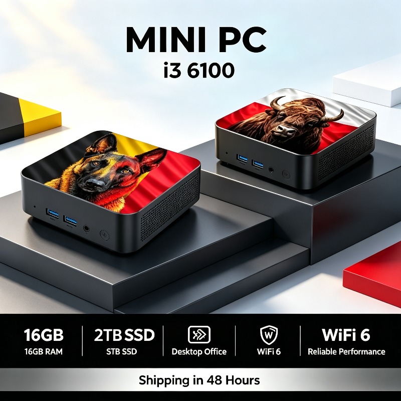 Pc Gaming Desktop - Computador Mini Desktop para Jogos Intel