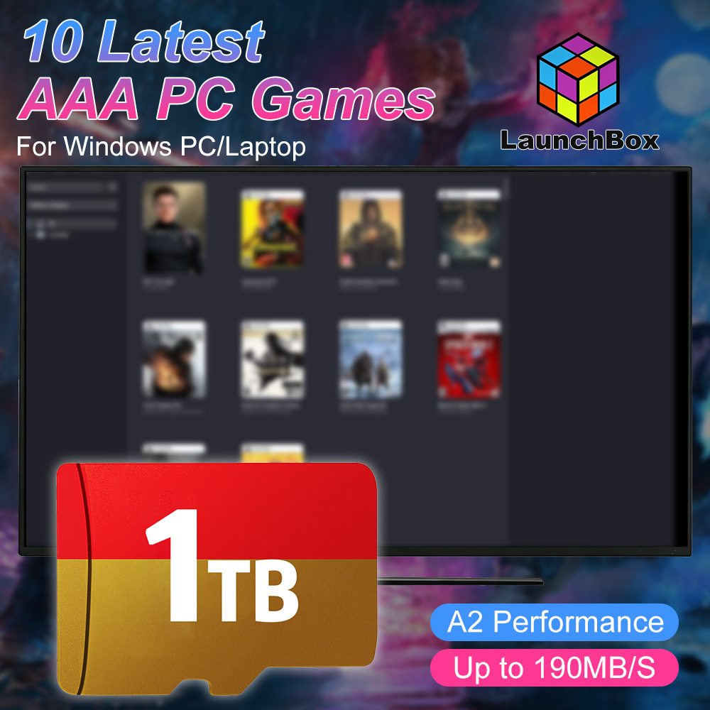 Pc Gaming Aaa - Cartão TF de 1TB JMachen para