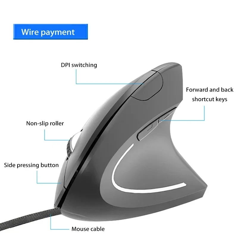 Mouse Vertical Sem Fio Lenovo  - Pc Gaming Lenovo avaliação e preço