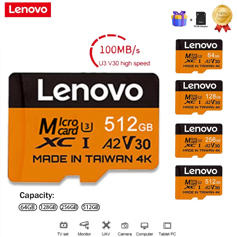 Cartões de Memória Micro TF SD - Pc Gaming Lenovo avaliação e preço