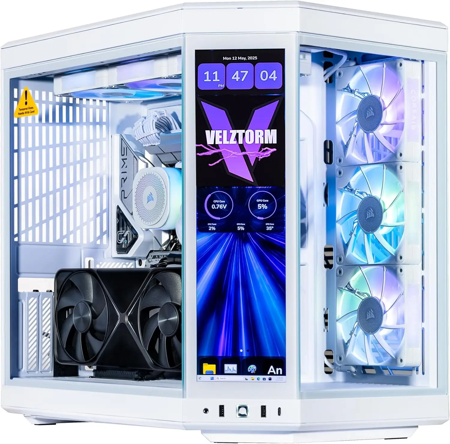 PC Gamer de Mesa Velztorm LCD  - Pc Gaming Y70 avaliação e preço