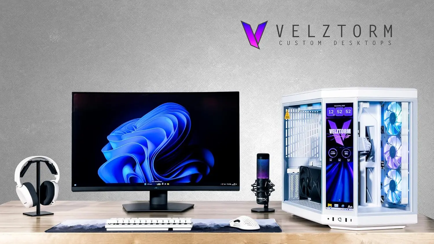 PC Gamer de Mesa Velztorm LCD  - Pc Gaming Y70 avaliação e preço
