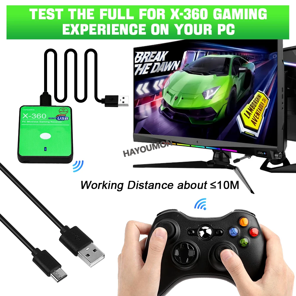 Novo Receptor de Jogos Sem Fio - Pc Gaming Xbox avaliação e preço