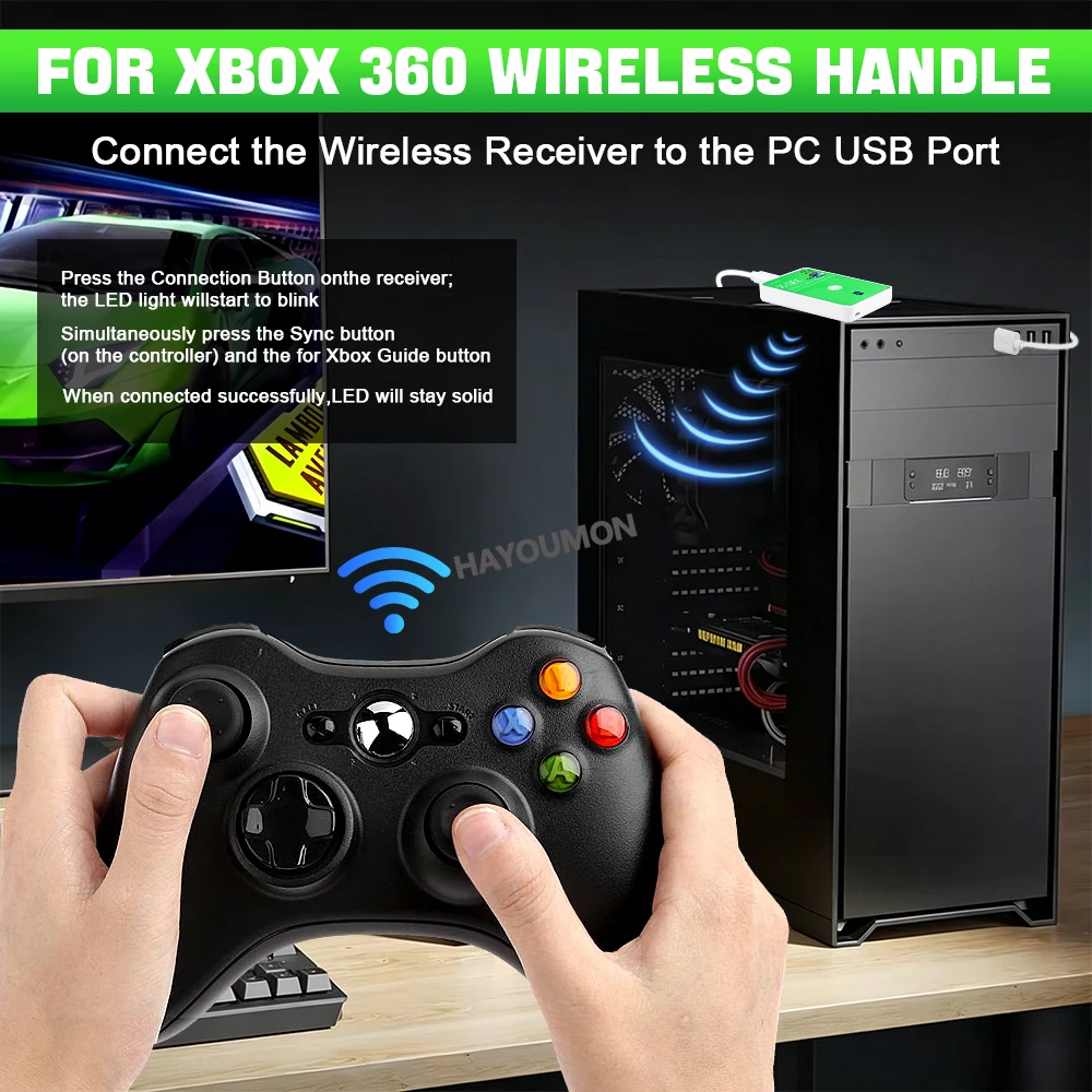 Novo Receptor de Jogos Sem Fio - Pc Gaming Xbox avaliação e preço