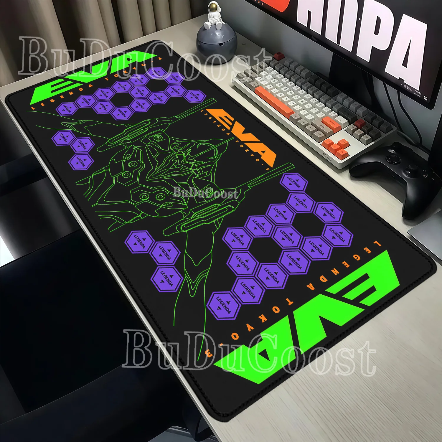 Mouse Pad Evangelione EVA 01 G - Pc Gaming Evangelion avaliação e preço