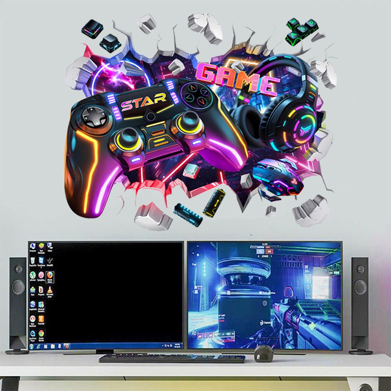 Adesivos de Vinil Grandes para - Pc Gaming Quotes avaliação e preço
