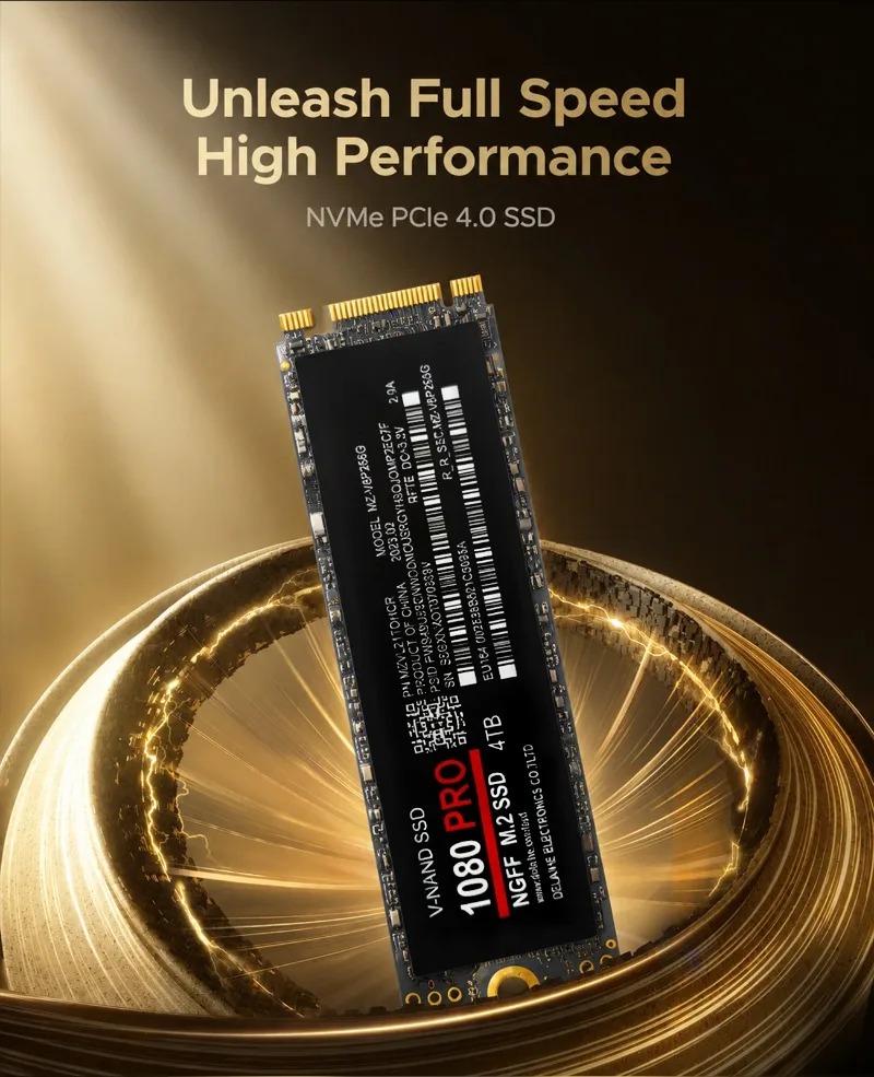 SSD 1080PRO PCIe 4.0 NVMe M.2  - Pc Gaming Lenovo avaliação e preço