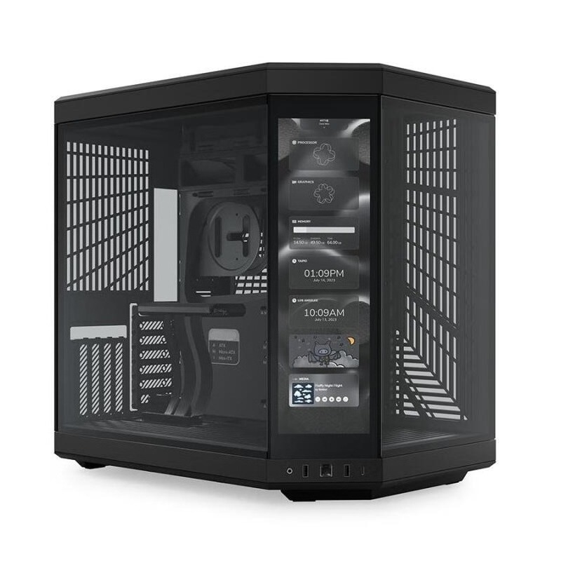 Gabinete de PC Gamer ATX Y70‑T - Pc Gaming Y70 avaliação e preço