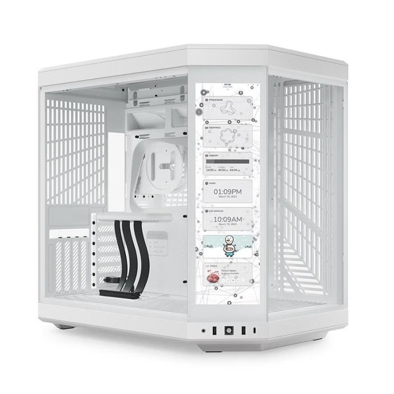 Gabinete de PC Gamer ATX Y70‑T - Pc Gaming Y70 avaliação e preço