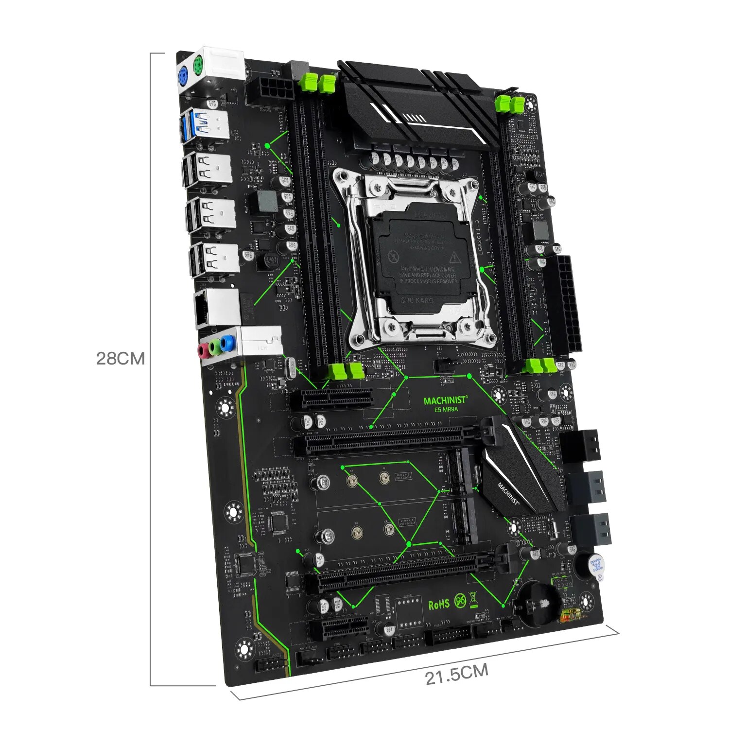 MACHINIST E5 MR9A V1.0 X99 Sup - Pc Gaming Omen avaliação e preço