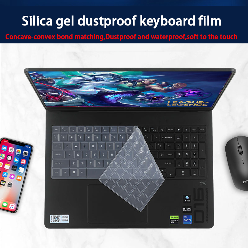 Película de silicone para tecl - Pc Gaming Hp avaliação e preço