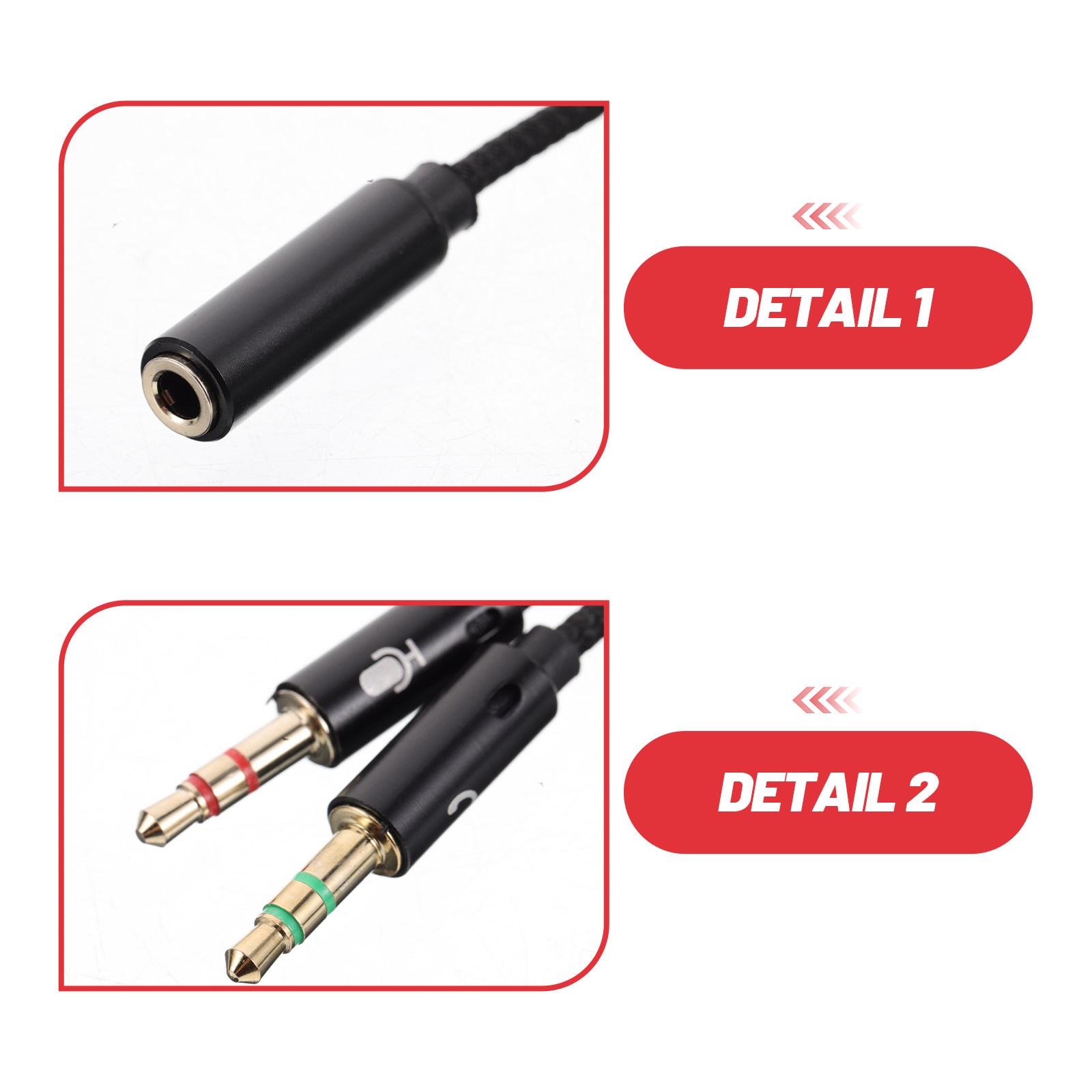 Adaptador de Fone de Ouvido 5  - Pc Gaming Earphones avaliação e preço