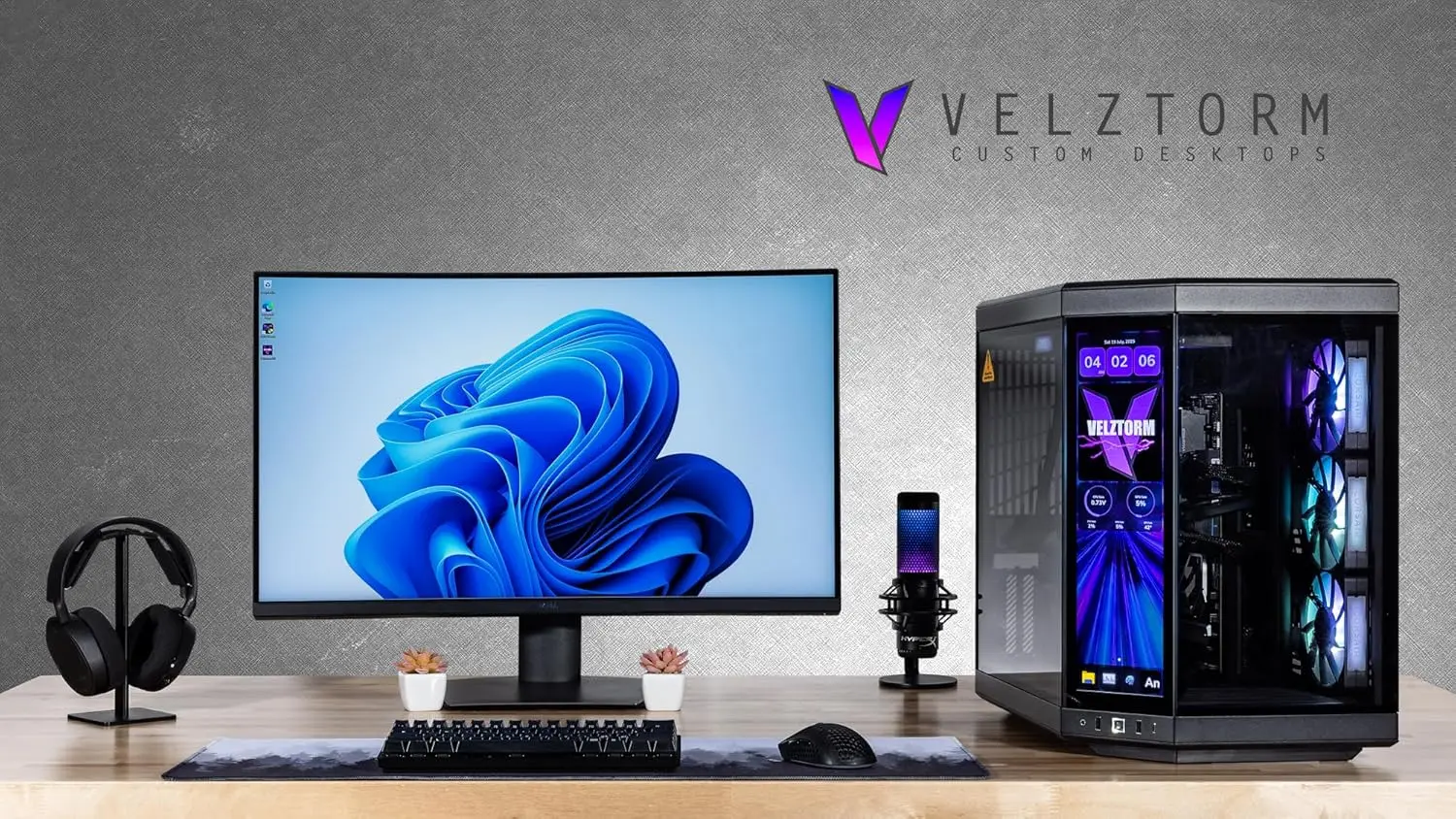 PC Gamer de Mesa Velztorm LCD  - Pc Gaming Y70 avaliação e preço