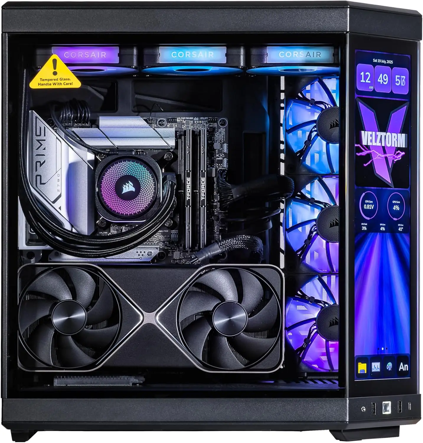 PC Gamer de Mesa Velztorm LCD  - Pc Gaming Y70 avaliação e preço