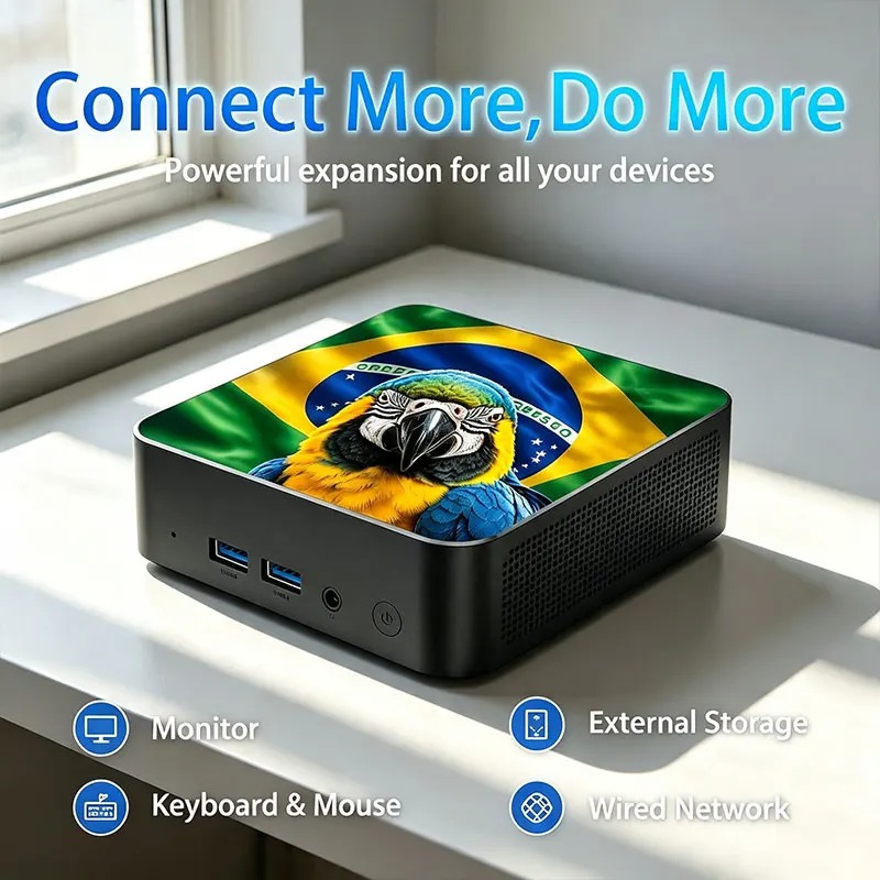 2026 Novo Mini PC de Mesa de A - Pc Gaming Desktop avaliação e preço