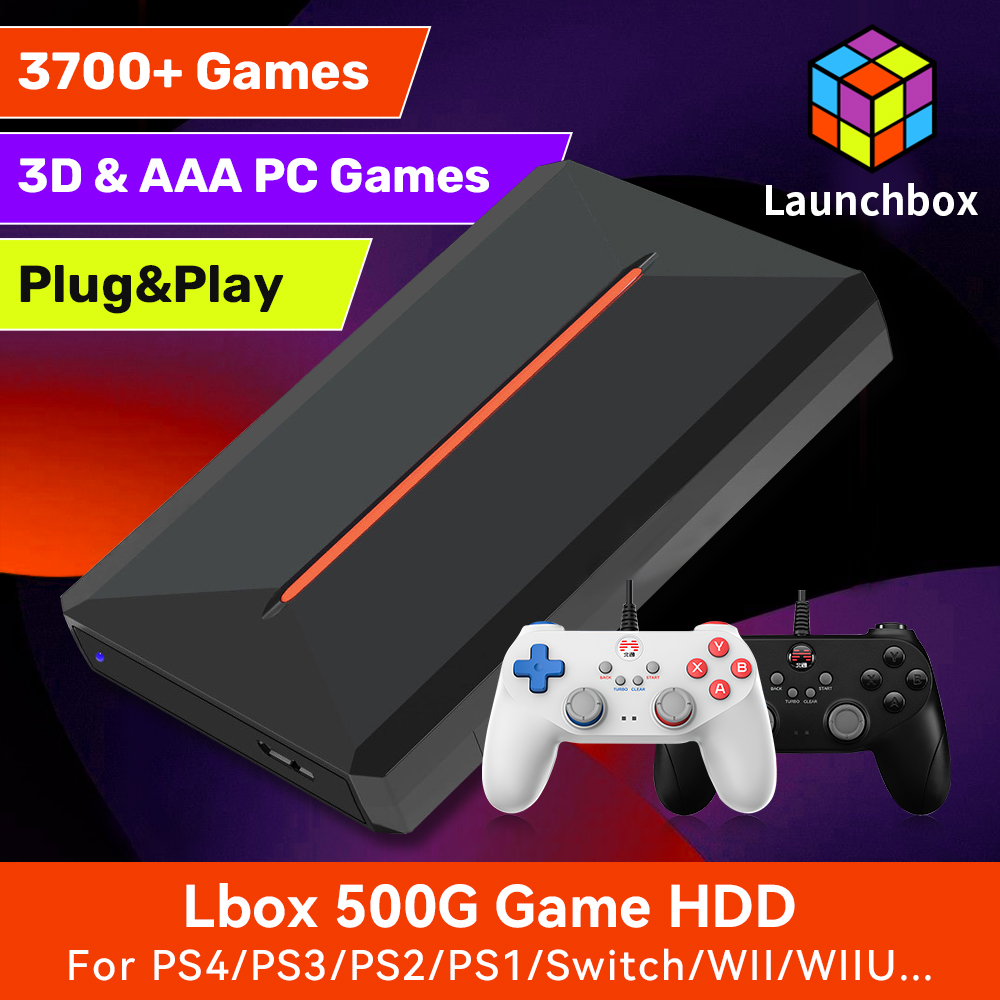 Launchbox 500g jogos emulador  - Pc Gaming Aaa avaliação e preço