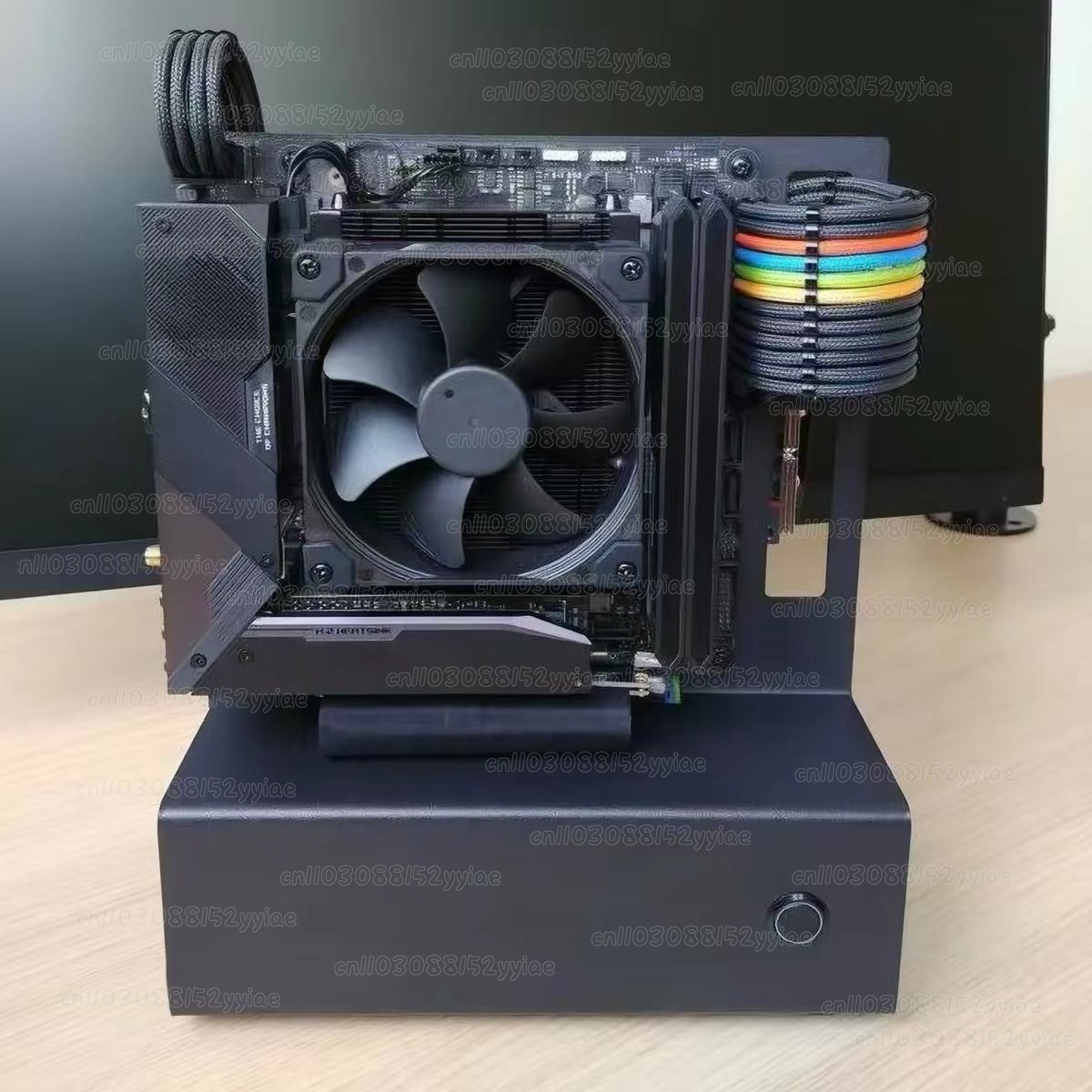 Mini estojo de estrutura abert - Pc Gaming Test avaliação e preço