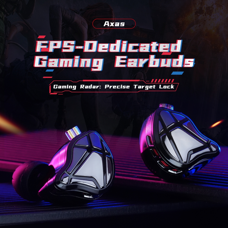   Fones de Ouvido KZ Axas FP - Pc Gaming Earphones avaliação e preço
